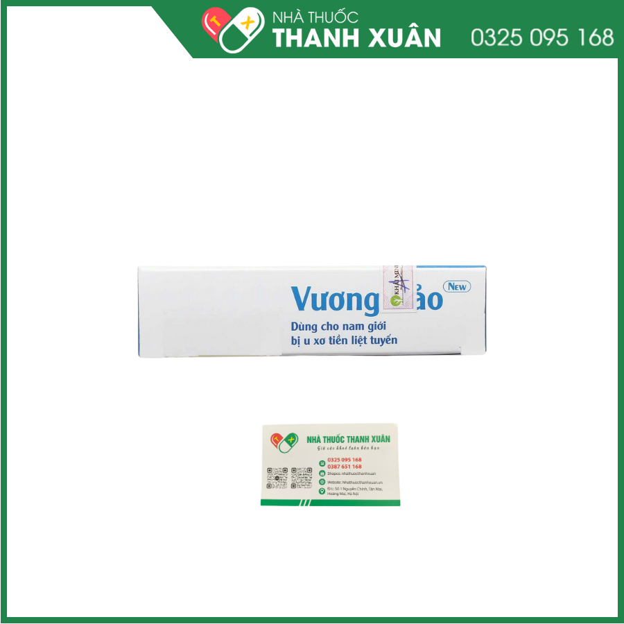 Viên uống Vương Bảo dùng cho nam giới bị u xơ tuyến tiền liệt